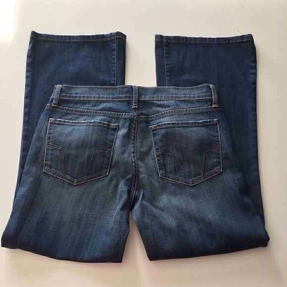 FOSSIL Long Live Vintage Flare Jeans Women’s Size 30 | Made in USA - Picture 5 of 13